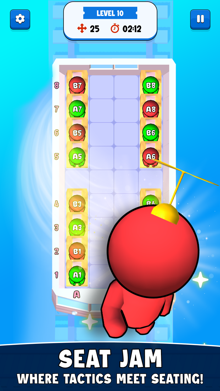 Bus Seat Jam Master 3D