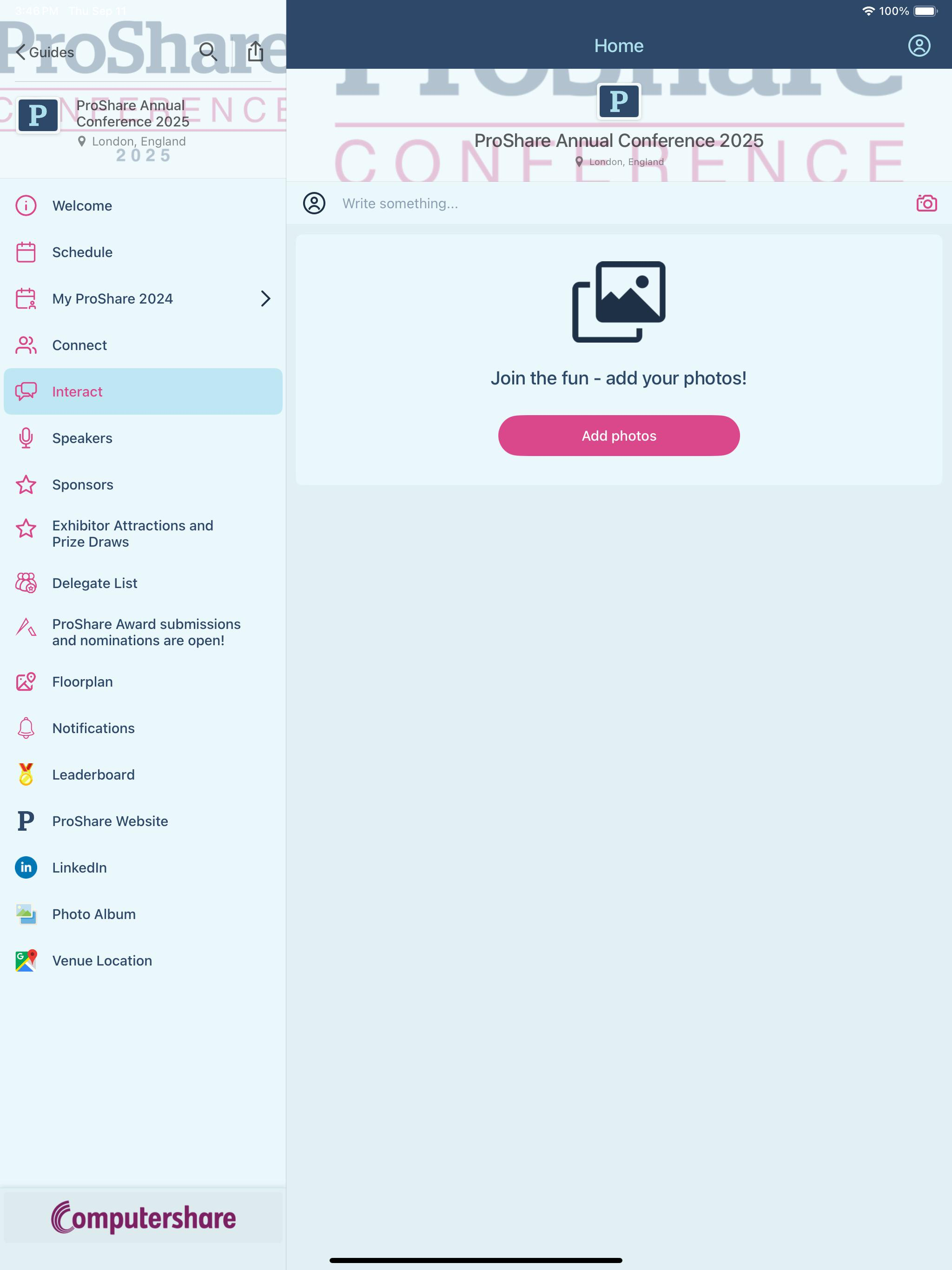 CGIUKI Conference App screenshot 6