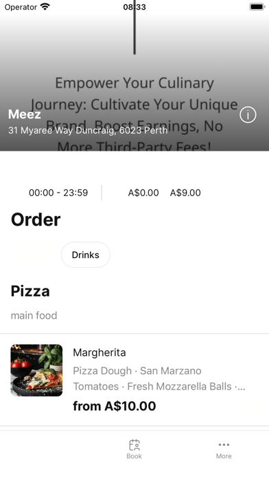 Meez Application Screenshot