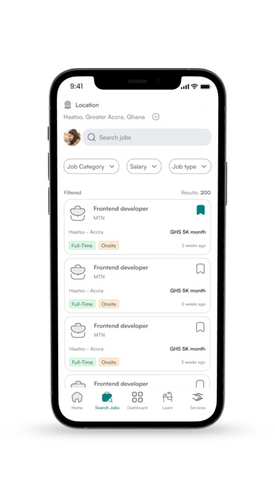 Vacancies App Screenshot