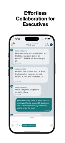 AM GPT iPhone screenshot