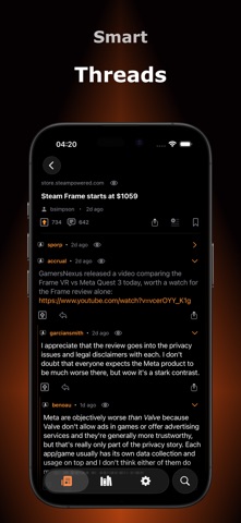 Hacker News Reader: HackerNows Screenshot 5 of 10