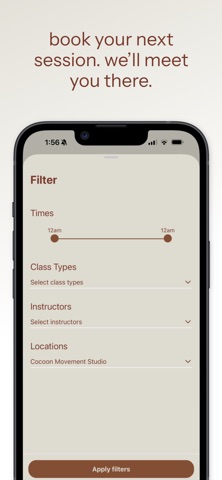 Cocoon Movement Studio screenshot