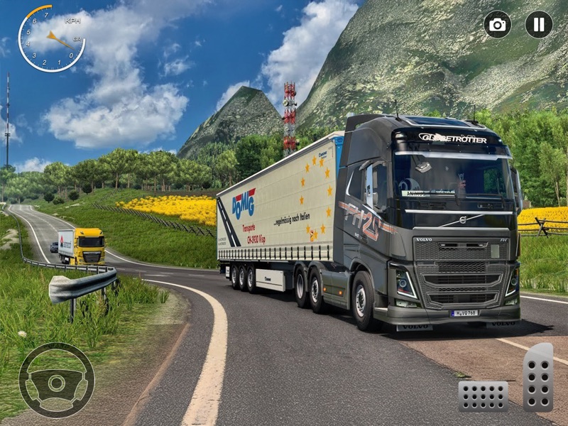 Cargo Transport Truck Sim Game screenshot 6