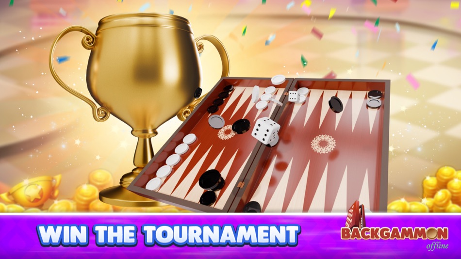 #4. Backgammon - Offline (iOS) 由: SNG ICT