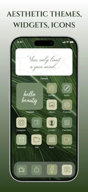 ThemeX: App Icons & My Widgets iPhone screenshot 3