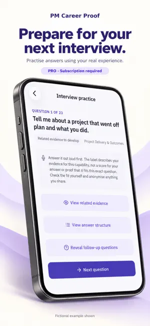 Project Manager Career Proof screenshot 2