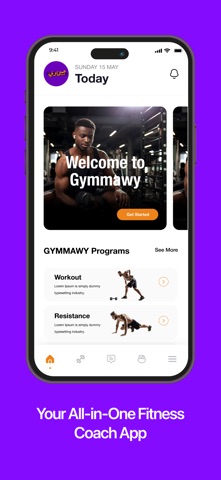 Gymmawy-Fitness iPhone screenshot