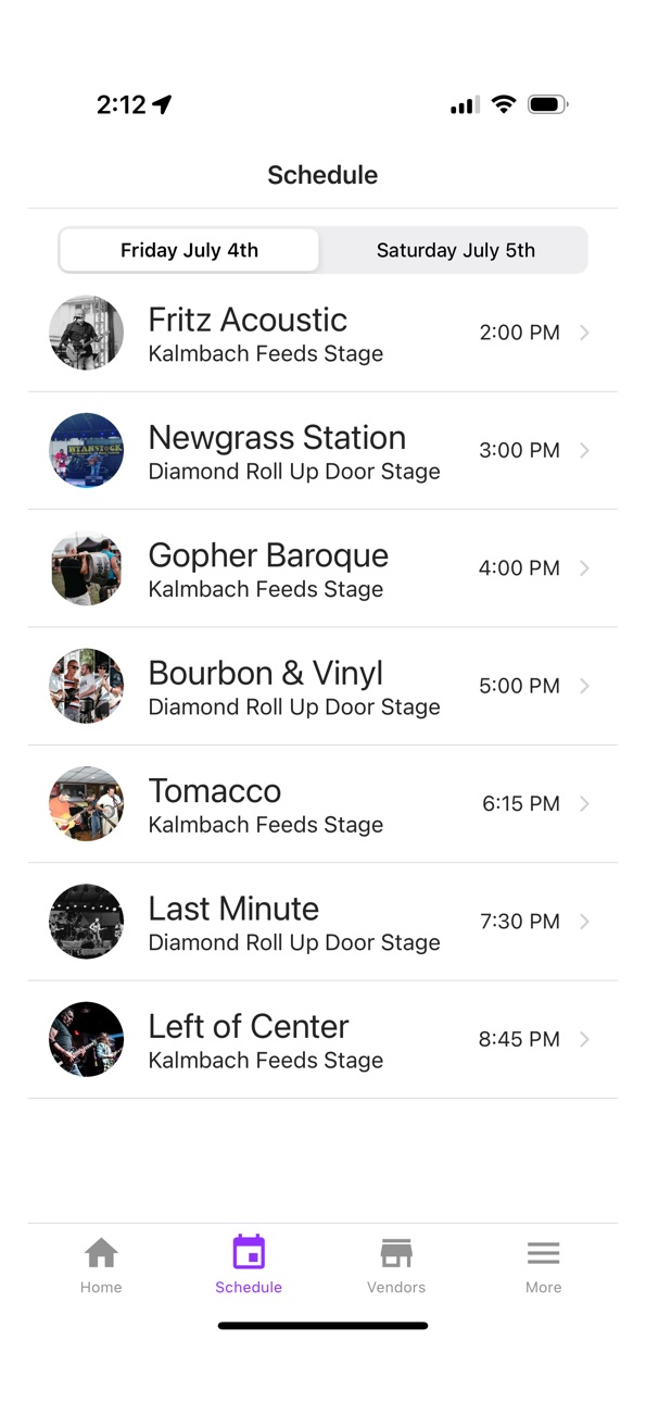 iPhone screenshot