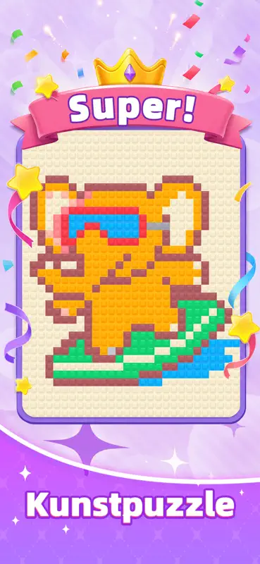Jewel Color Sort: Pixel Puzzle screenshot 5 of 6