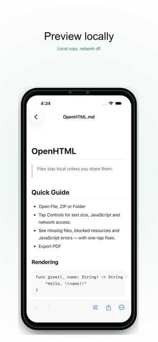 OpenHTML: HTML, PDF & Markdown Screenshot 2 of 10