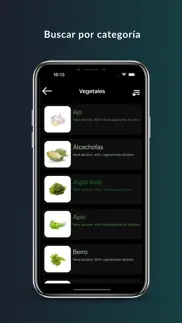 alimentos de dieta alcalina iphone capturas de pantalla 3