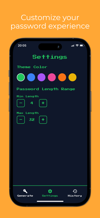 Password Generator: Pixel Mode Screenshot 2 of 3