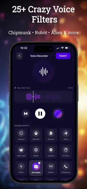 VoicelyFX - AI Voice Changer screenshot 2