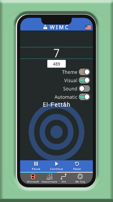 WIMC - Smart Auto Dhikrmatik Screenshot