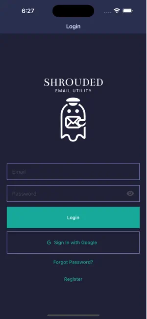Shrouded Email Utility screenshot 1