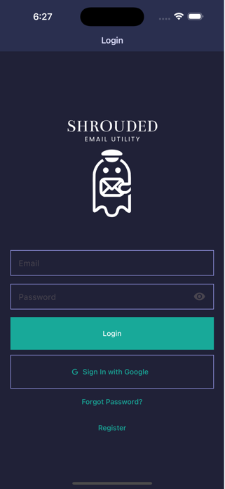 Shrouded Email Utility Screenshot 1 of 4