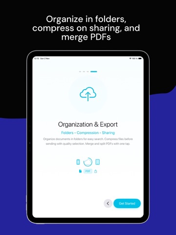 PDF Scanner - Document & OCR iPad screenshot