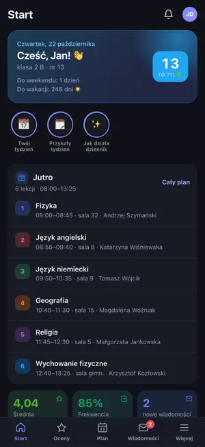 Mój Dziennik screenshot 1