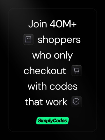 SimplyCodes: Coupons & Rewards iPad screenshot