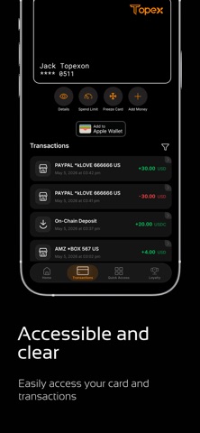 Topex Card Screenshot 2 of 5