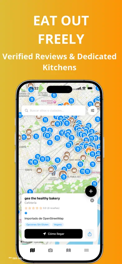 GF Gluten Free Scanner & Map screenshot 5