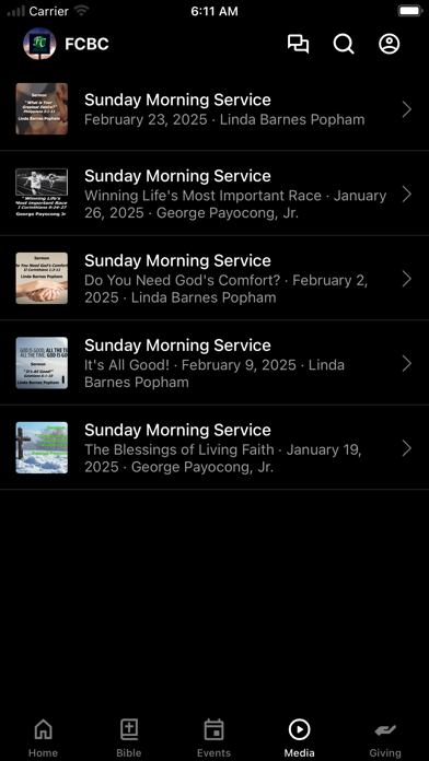 App screenshot