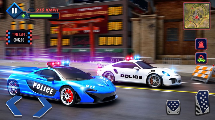 City Police Chase Cop Games 3d screenshot-5
