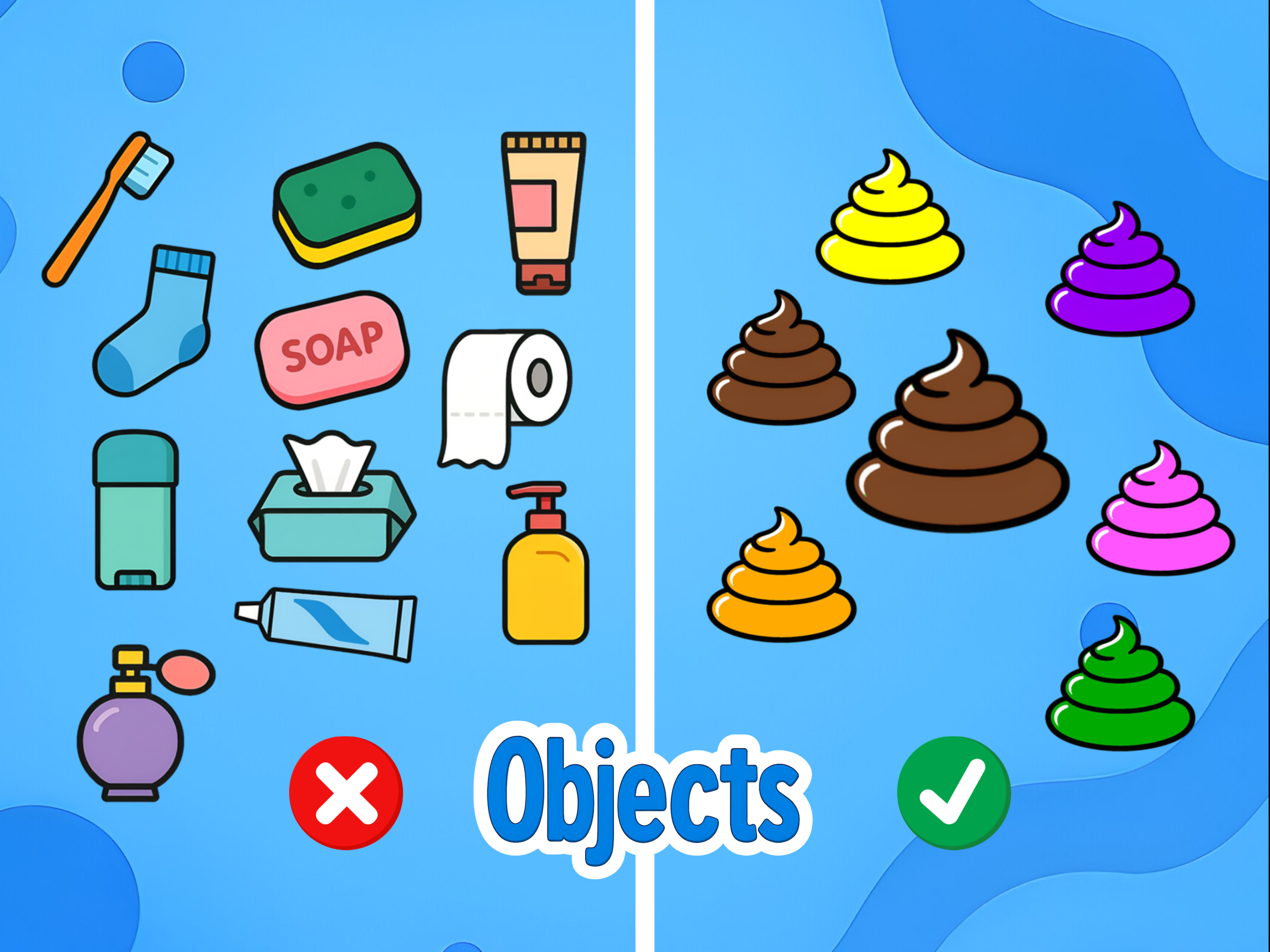 Toilet vs Poop