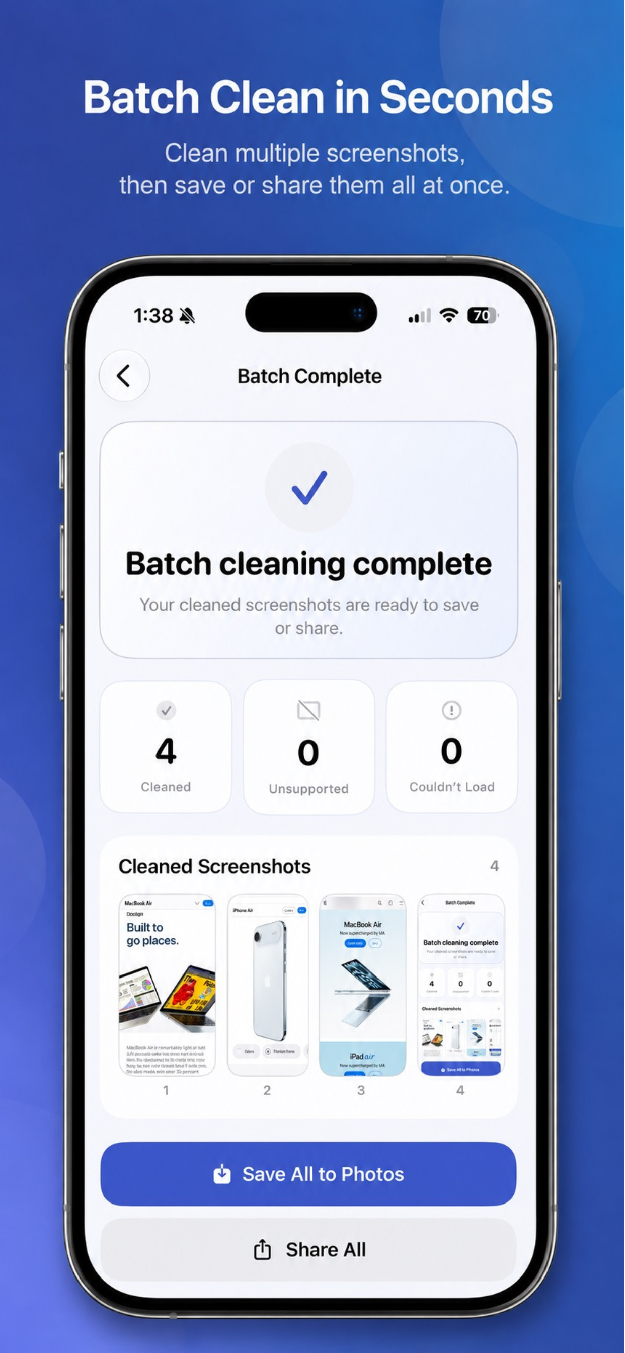 Clean Screenshot screenshot 2