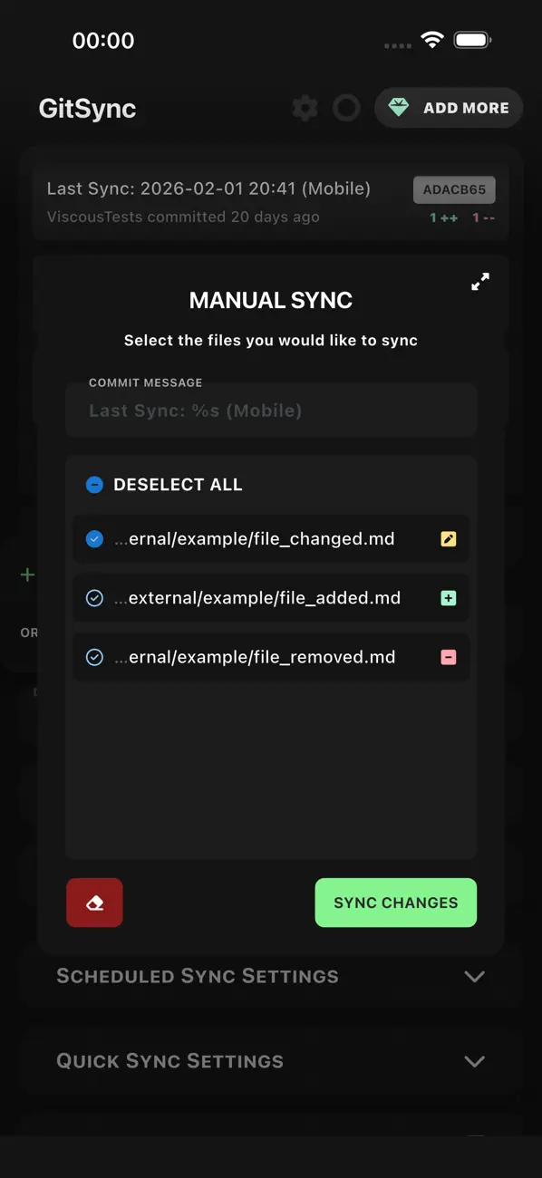#3. GitSync (iOS) โดย: ViscousPotential Ltd