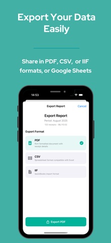 Receipt Reader AI screenshot