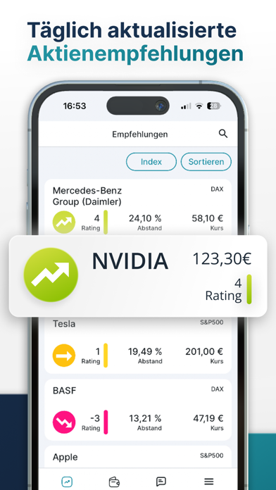 Screenshot #3 pour Aktien App: TransparentShare