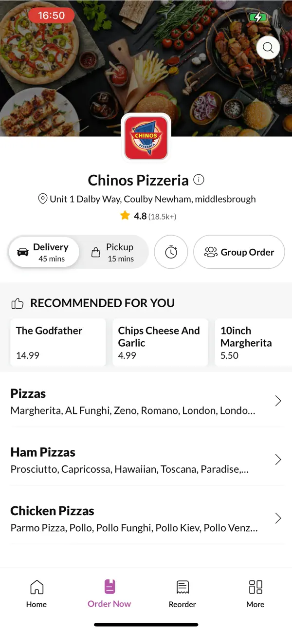 Screenshot #3 pour Chinos Pizzeria
