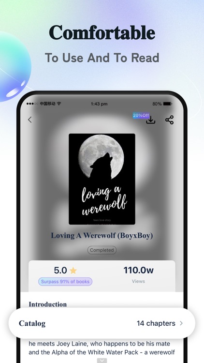 SagaReader-StoriesFictionsMore screenshot-4