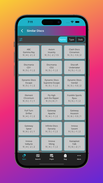 Disc Finder: Disc Golf Bag Screenshot