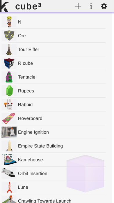Screenshot #3 pour cube³ for iPhone
