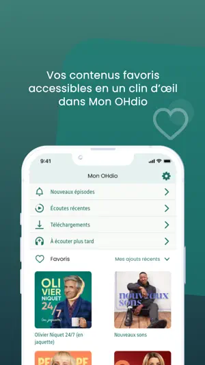 Radio-Canada OHdio screenshot 2