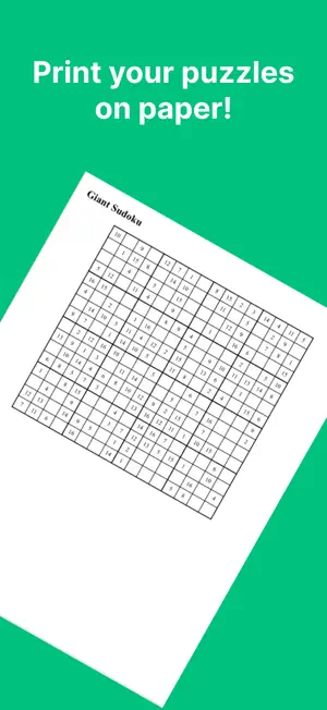 Giant Sudoku screenshot 3