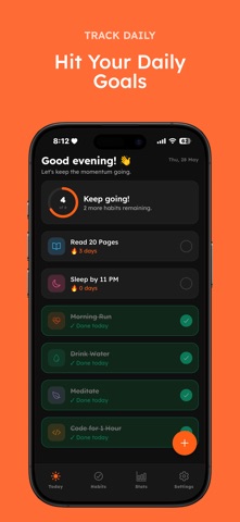 StreakMate - Habit Tracker Screenshot 2 of 8