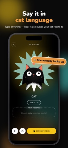 Cat Translator: Meow & Talk Screenshot 4 of 6
