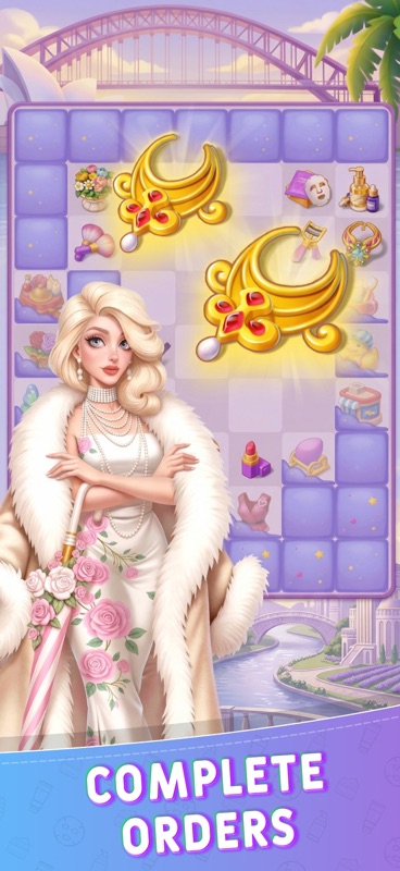 Fallen Beauty: Merge & Story screenshot 3