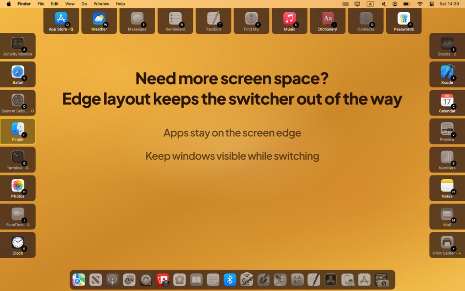 #6. Spatial Dock - App Switcher (macOS) Von: LogiBeam