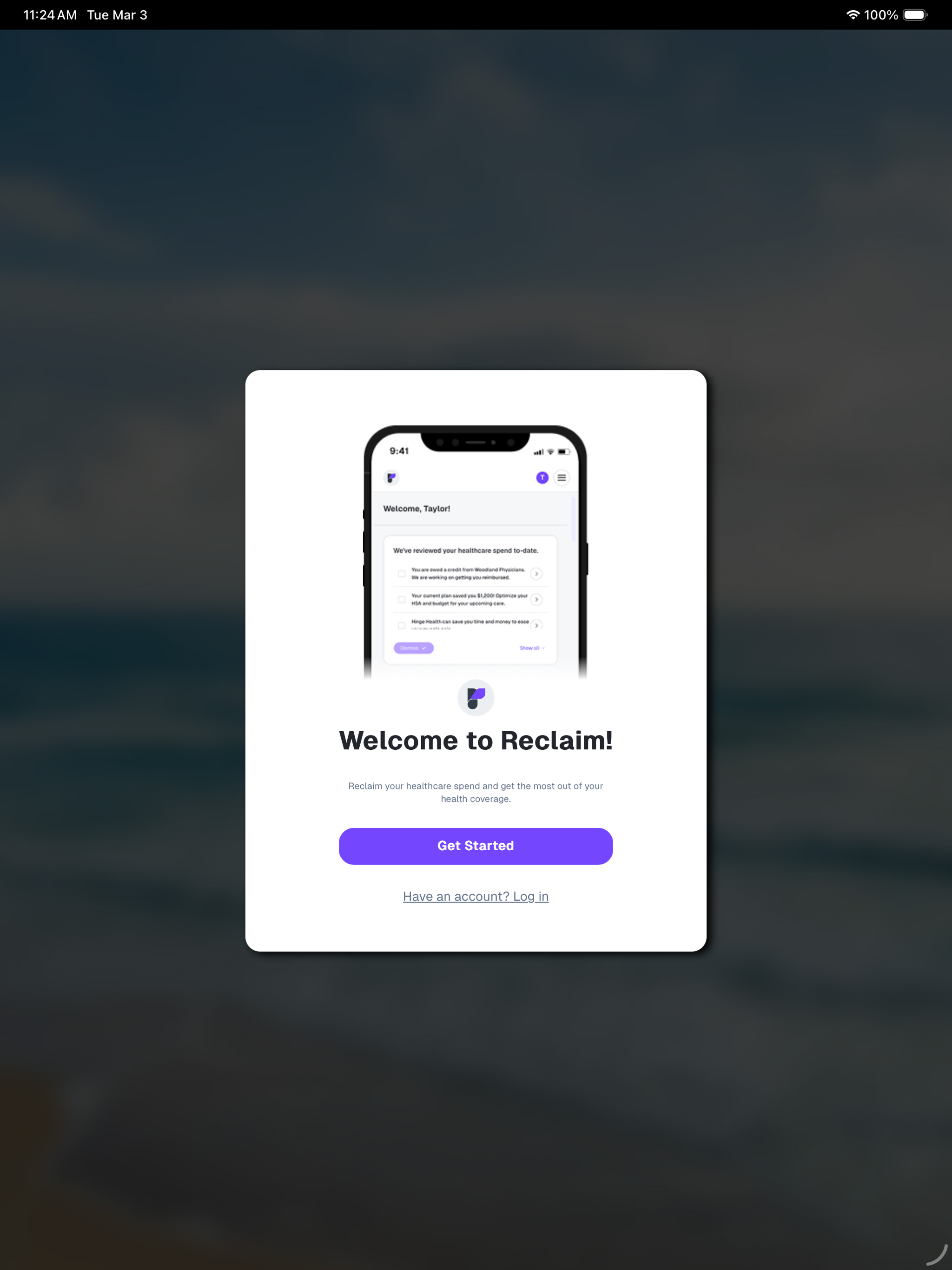 Reclaim: Manage Medical Bills