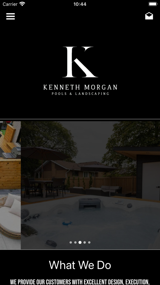 #1. Kenneth Morgan Pool Services (iOS) Podle: Halder Group Inc.