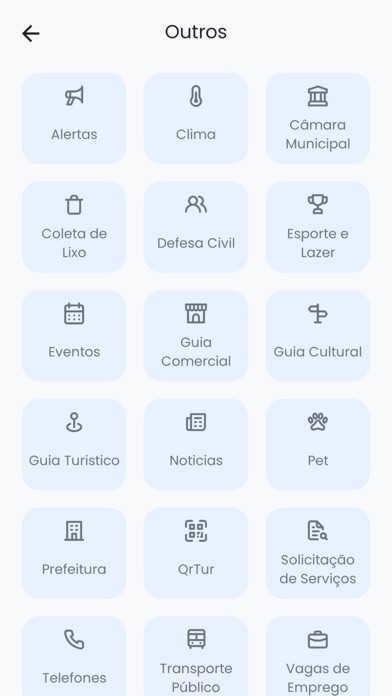 Vinhedo APP Screenshot