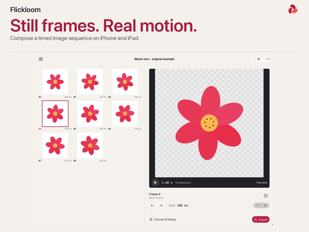 Screenshot 6 of Flickloom Frame Loops
