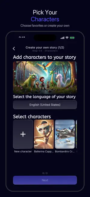 Luna the storytelling screenshot 2