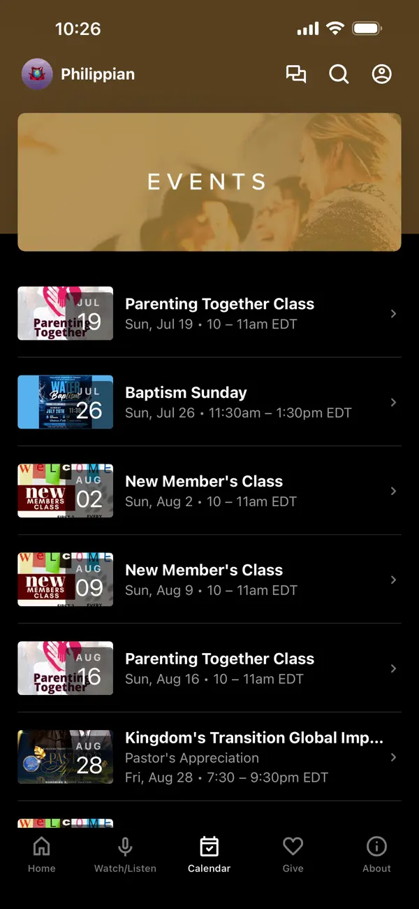 Screenshot #3 pour Philippian Community Church