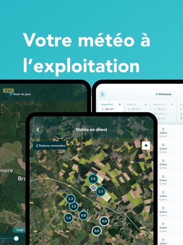HYGO, agronomie & météo iPad screenshot 3